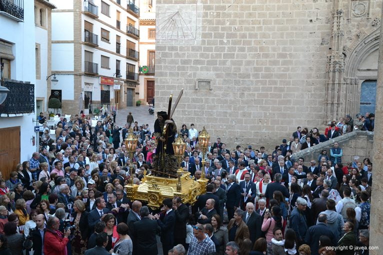 Procesión de subida del Nazareno a la ermita del Calvario