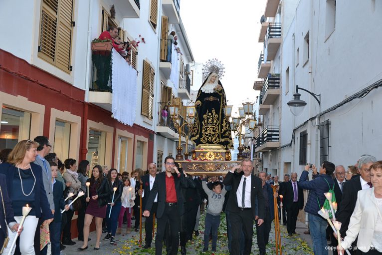 Procesión de subida del Nazareno a la ermita del Calvario