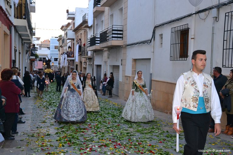 Procesión de subida del Nazareno a la ermita del Calvario