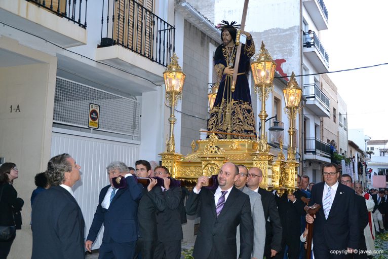 Procesión de subida del Nazareno a la ermita del Calvario