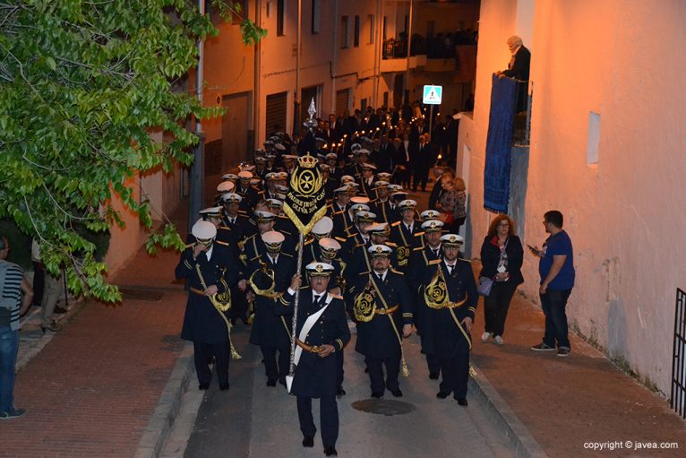 Procesión de subida del Nazareno a la ermita del Calvario