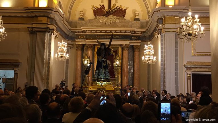 Procesión de subida del Nazareno a la ermita del Calvario