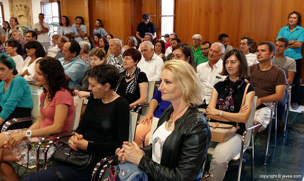 Amigos y familiares de Nasio Cardona