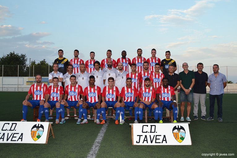 Plantilla del CD Jávea temporada 2016-17