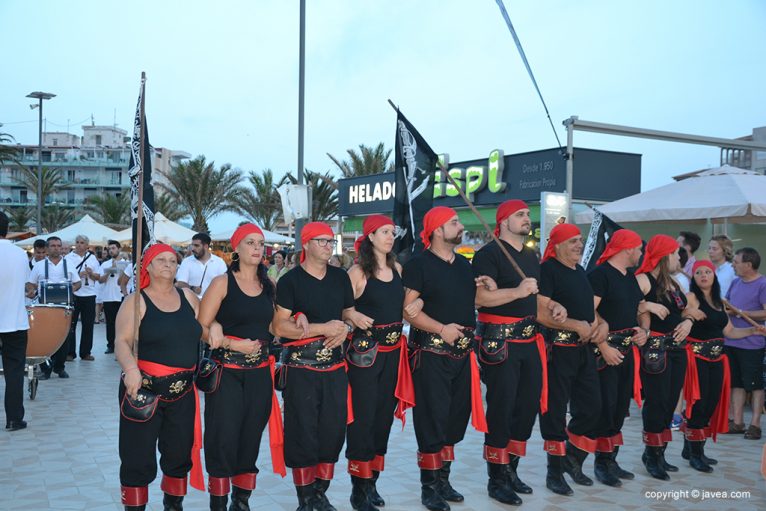 Desfile de Moros y cristianos en el Arenal