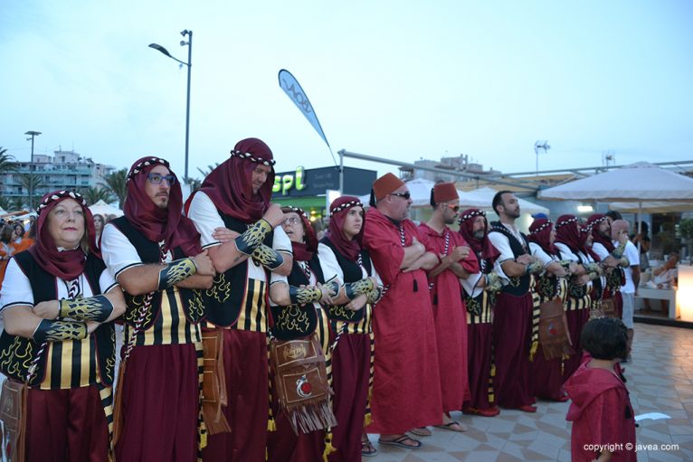 Desfile de Moros y cristianos en el Arenal