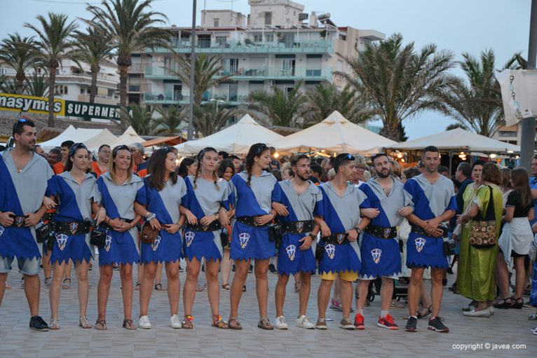 Desfile de Moros y cristianos en el Arenal