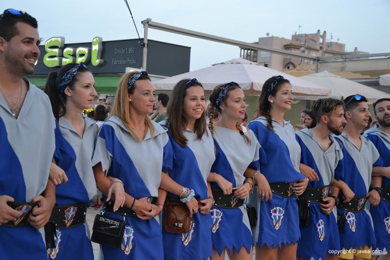 Desfile de Moros y cristianos en el Arenal