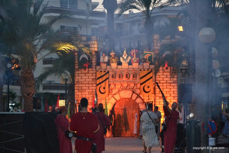 Embajada y Reconquista del castillo del bando cristiano 2017