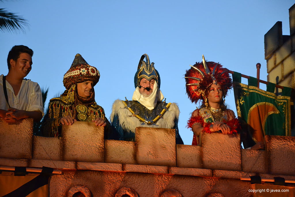 Embajada y Reconquista del castillo del bando cristiano 2017