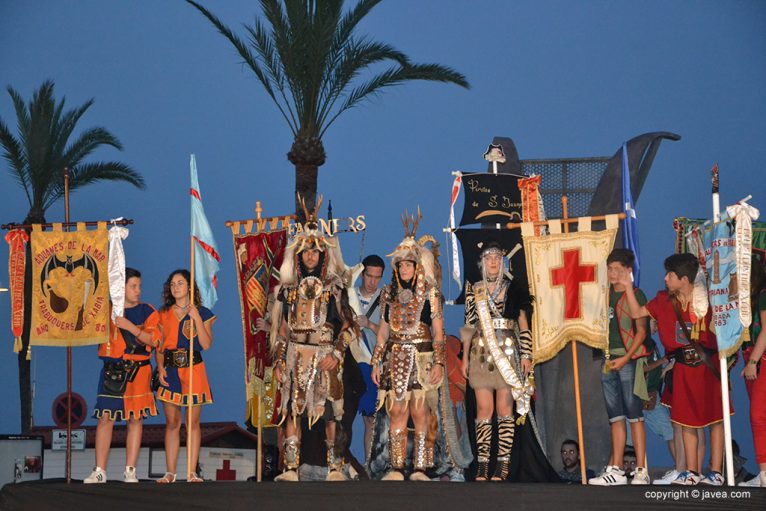 Embajada y Reconquista del castillo del bando cristiano 2017