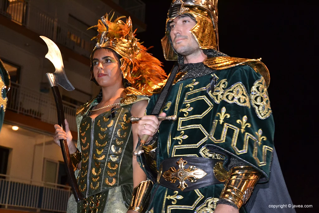 Presentación de trajes de las fiestas de Moros y Cristianos 2017