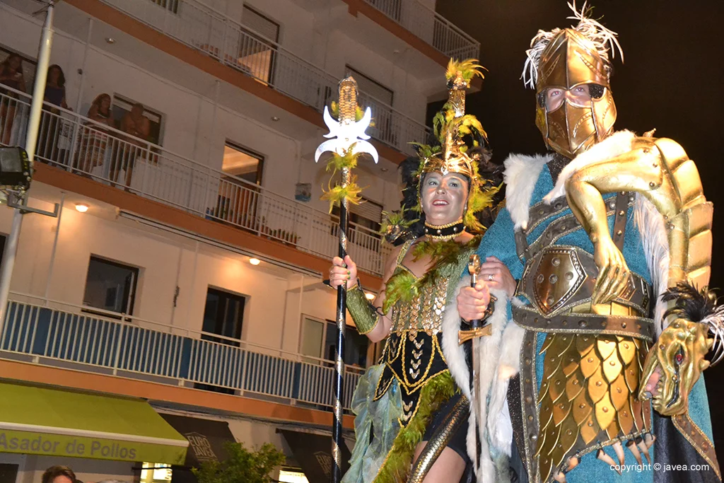 Presentación de trajes de las fiestas de Moros y Cristianos 2017