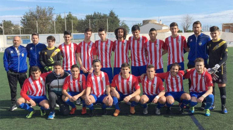 Equipo del CD Jávea Juvenil A