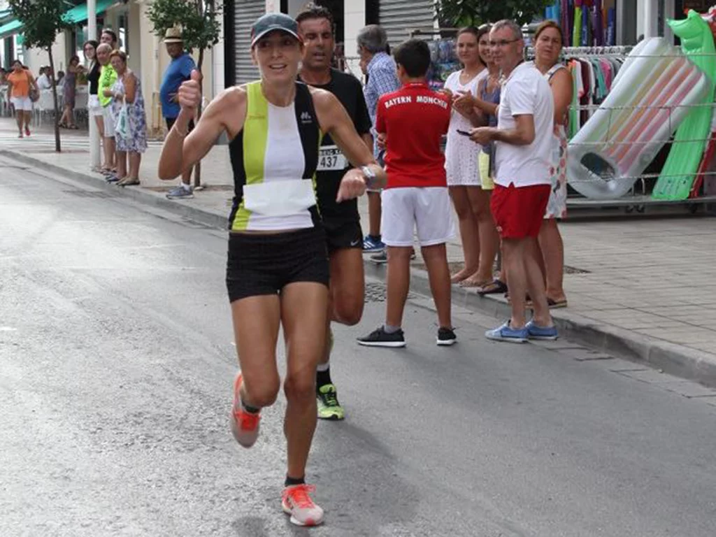 Mª Isabel Ferrer ganadora de la carrera Peña La Bufa