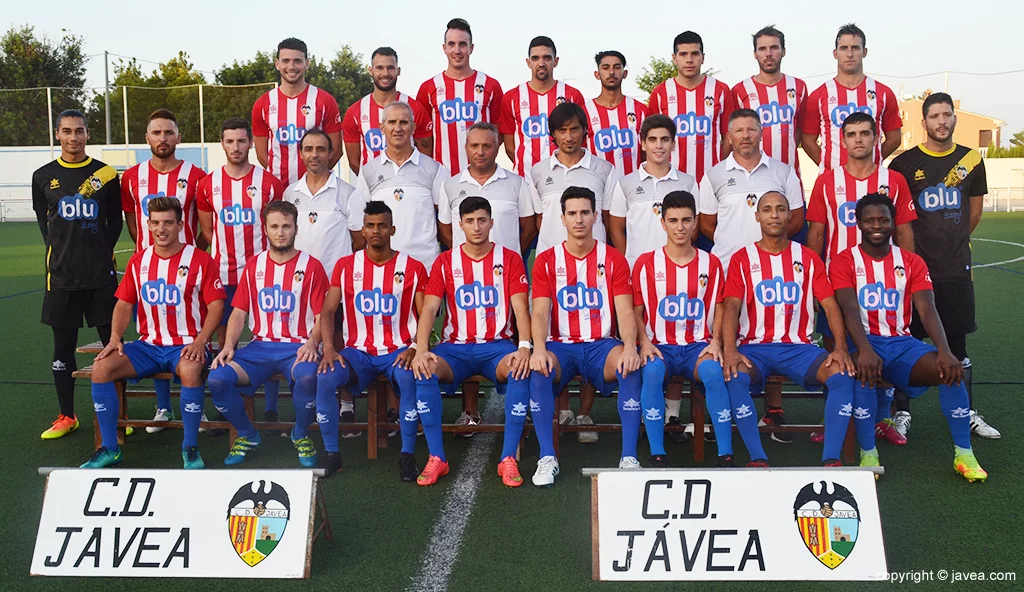 Plantilla CD Jávea Temporada 2017-18