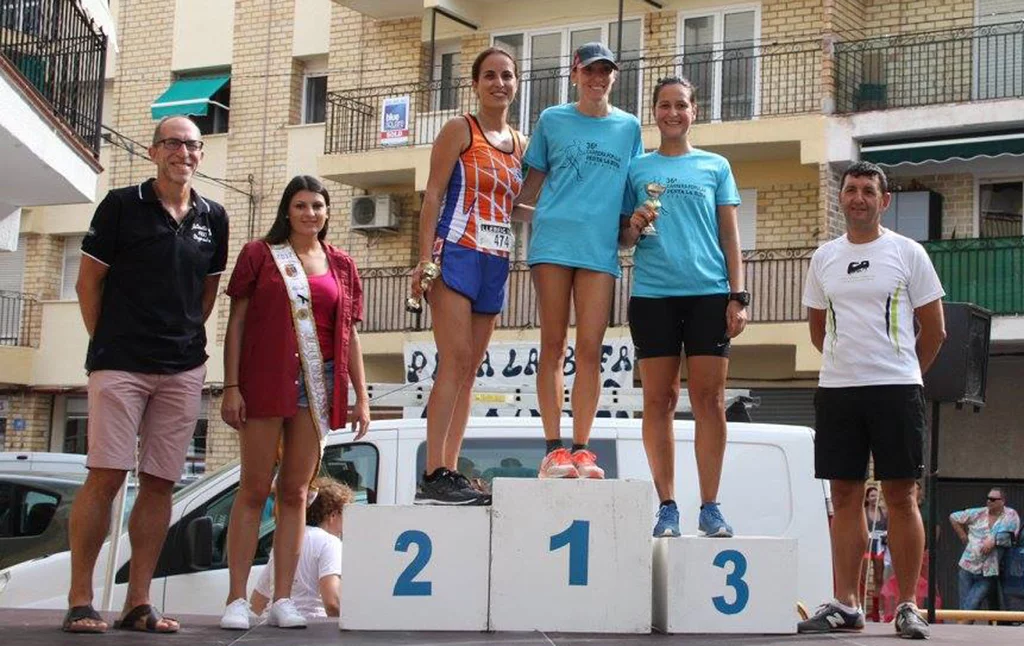 Podio Femenino Carrera Peña La Bufa