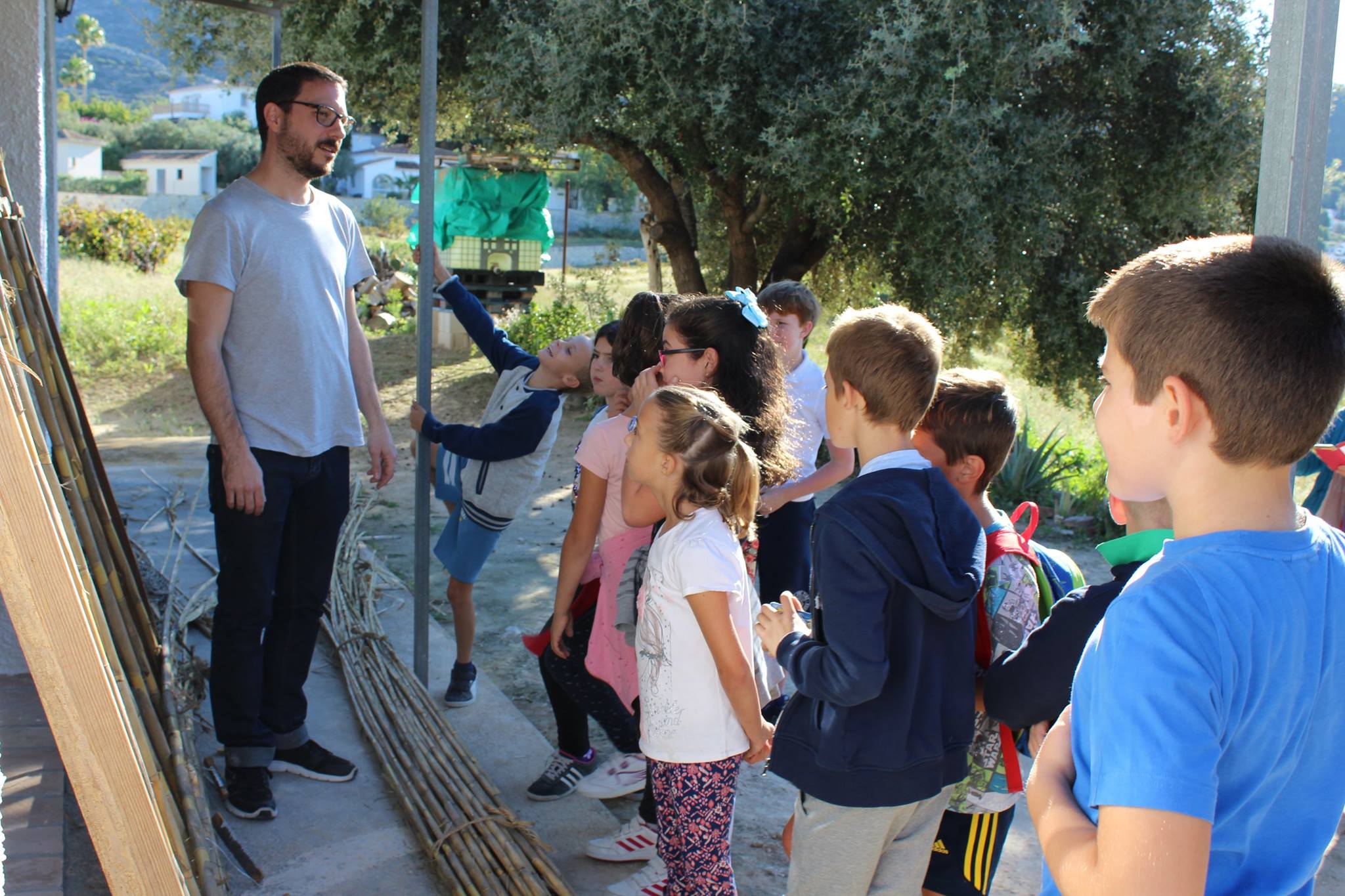 Excursión rural de los alumnos del colegio Santa María Magdalena de Benitatxell