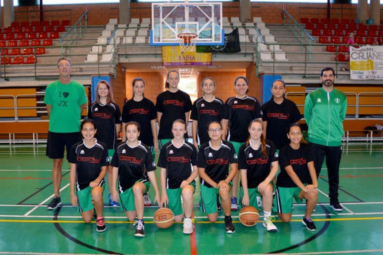 Cadete femenino del CB Joventut Xàbia