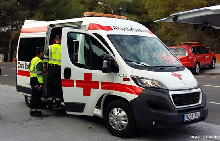 Ambulancia Cruz Roja