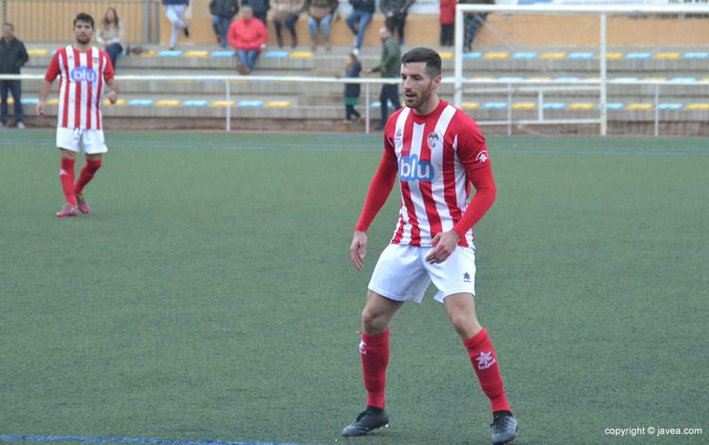 Pau Soliveres durante un partido