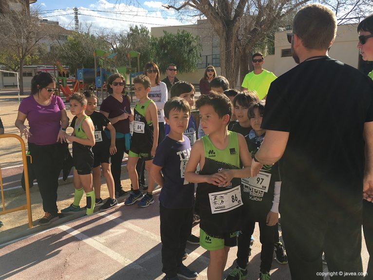 Niños preparados para participar