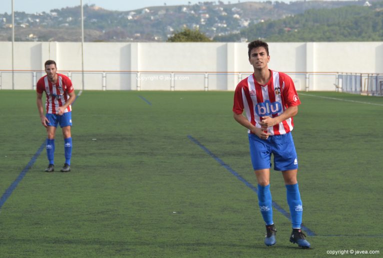 Álvaro jugador del CD Jávea