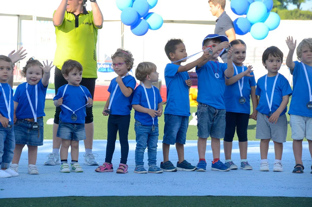 Alumnos de la escuela de psicomotricidad de Xàbia