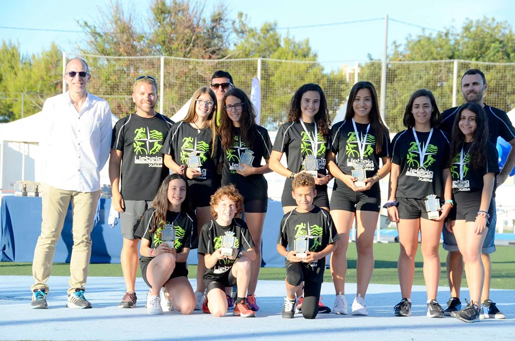 Atletas del Club Atletismo Llebeig