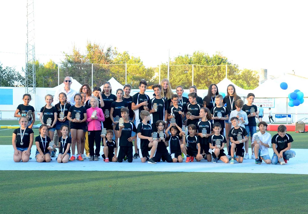 Gimnastas del Club Deportivo Montgó