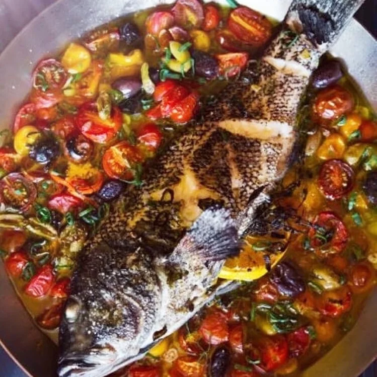 Pescado del día Taberna Mediterránea