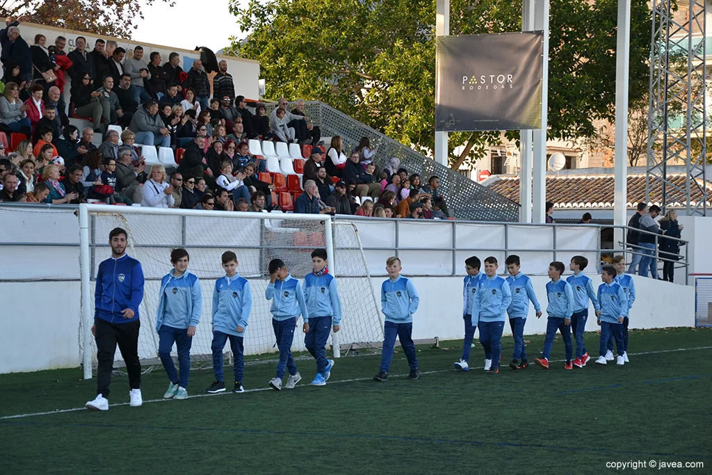 Alevines del CD Jávea