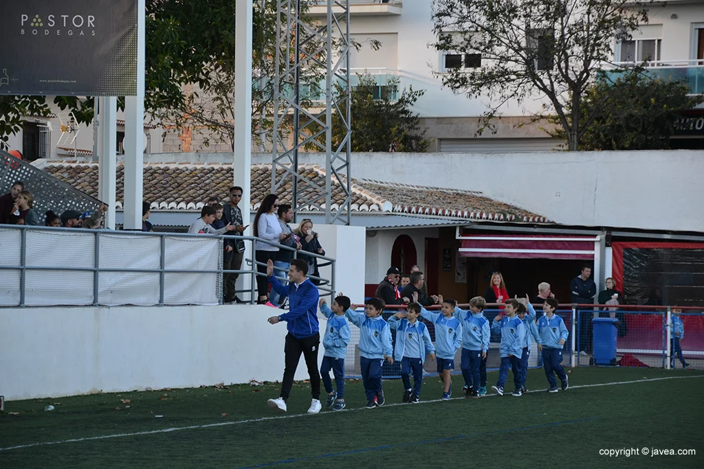 Los peques del CD Jávea