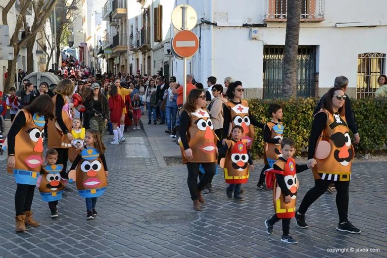 Disfraz de Potato en el Carnaval de Xàbia