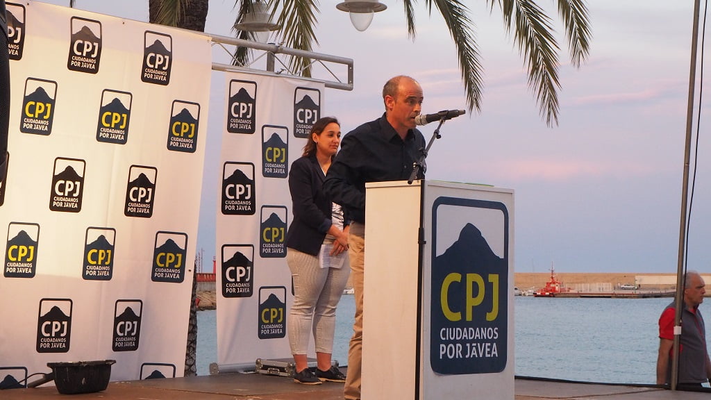 César Rodríguez – Mitin Puerto Ciudadanos por Jávea