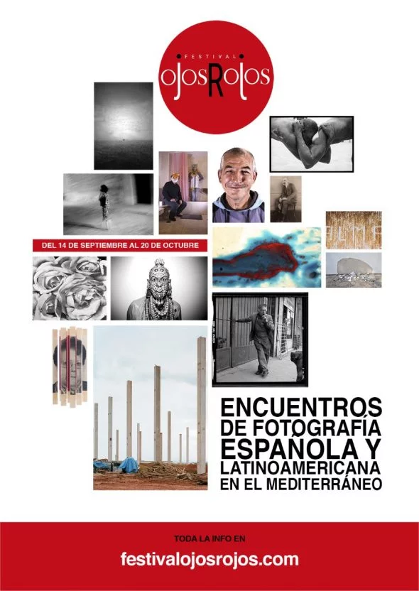 Cartel del Festival de Fotografía Ojos Rojos