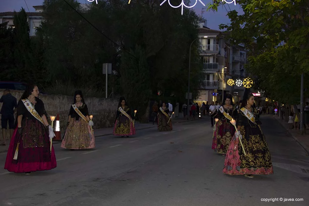 Miembros de la Comisión de Fiestas de la Mare de Déu de Loreto 2019