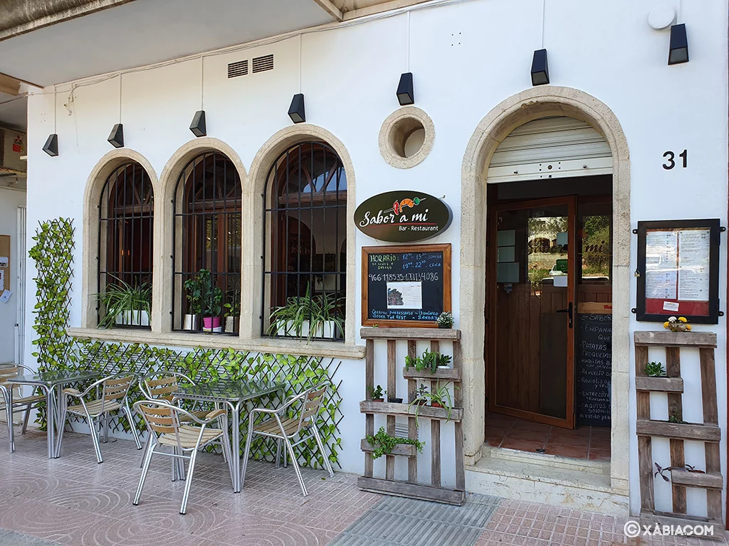 Restaurante Sabor a Mi en el Puerto de Jávea