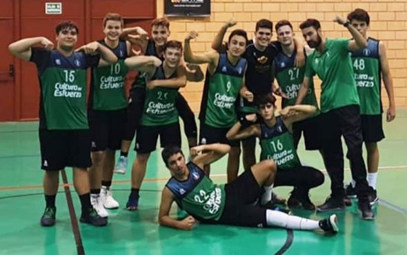 Imagen: Equipo alevín del CB Joventut Xàbia