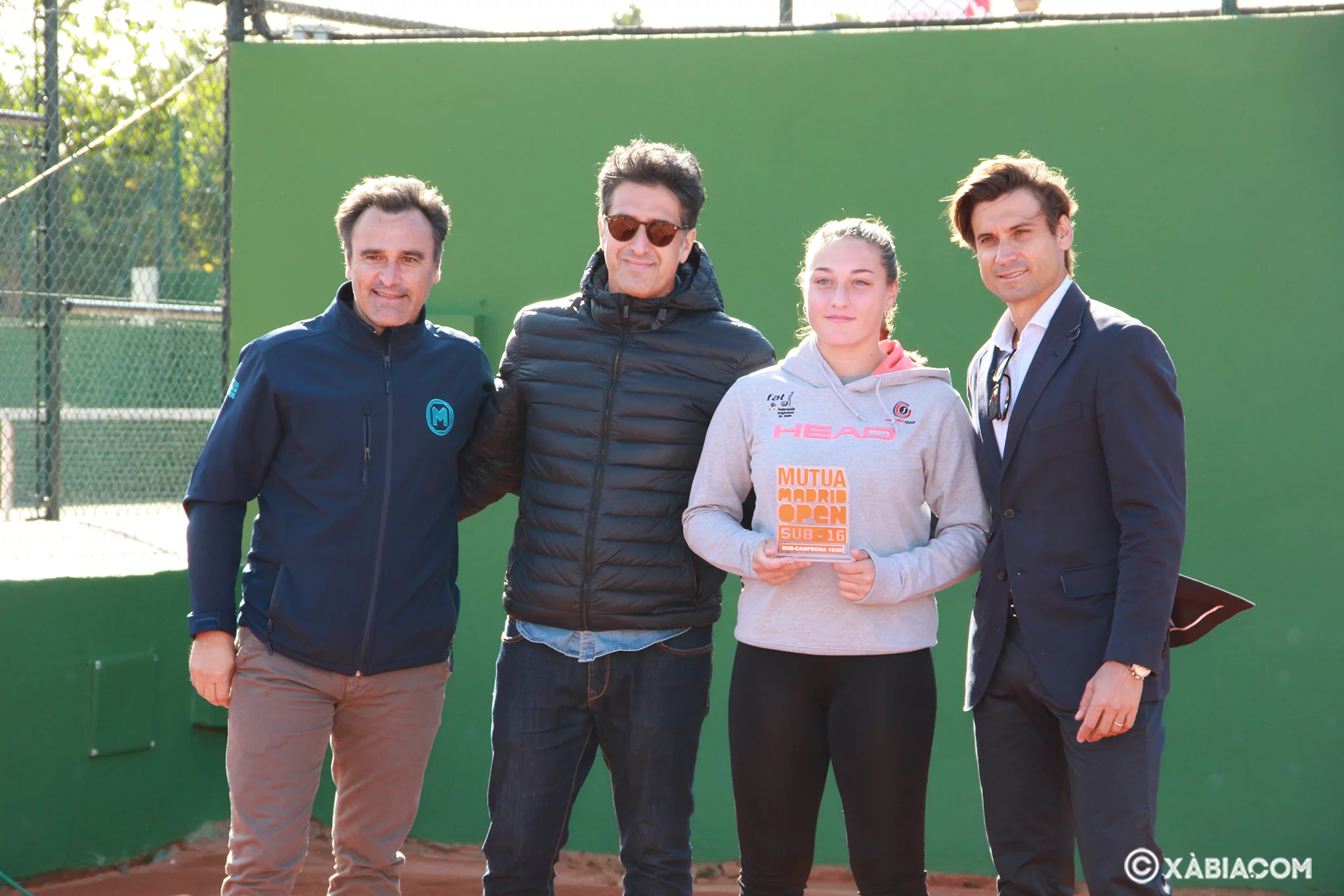 Subcampeona del Open Sub-16 Mutua Madrid