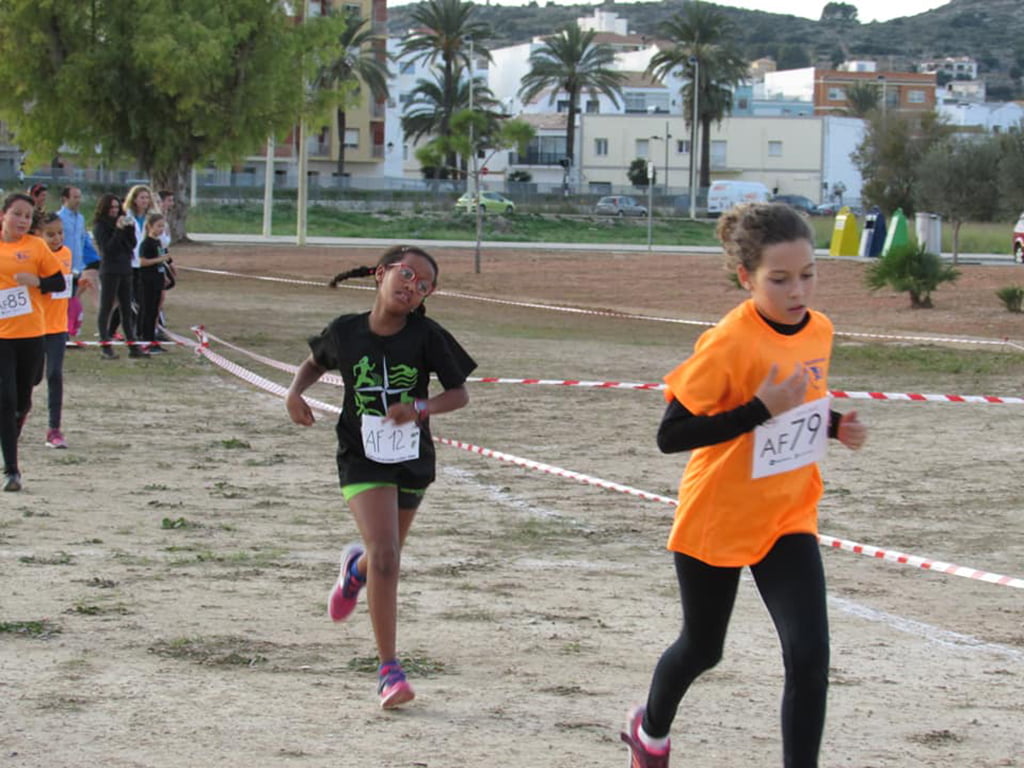 Atleta del Llebeig en plena prueba