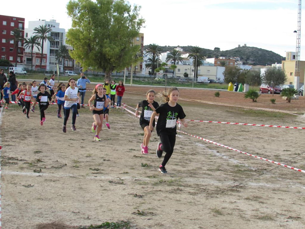 Atletas del Llebeig en cabeza