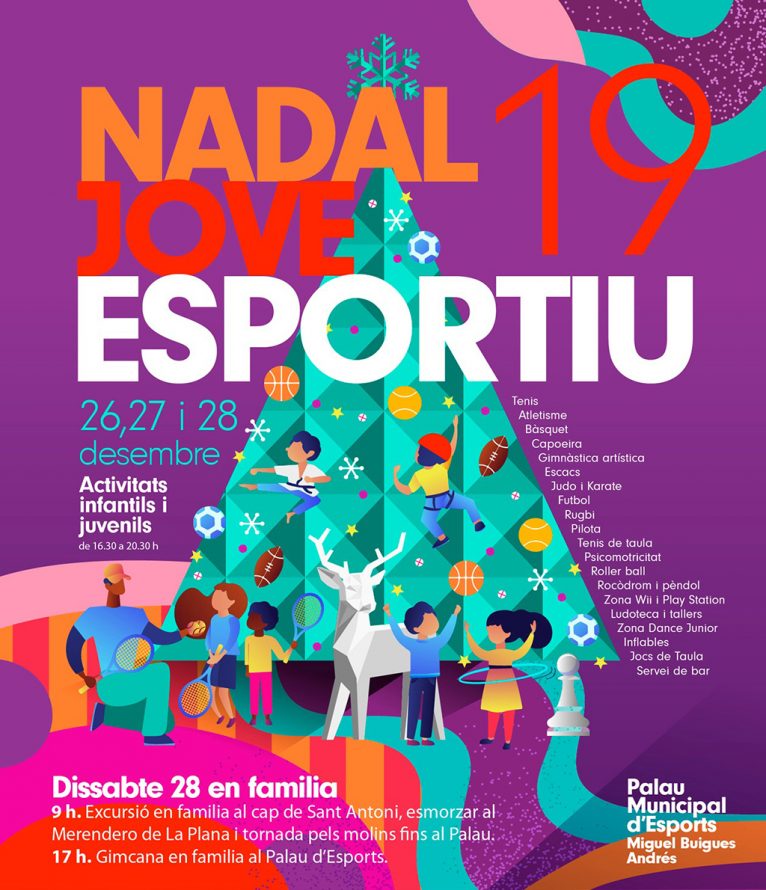 Cartel de Nadal Jove Esportiu 2019