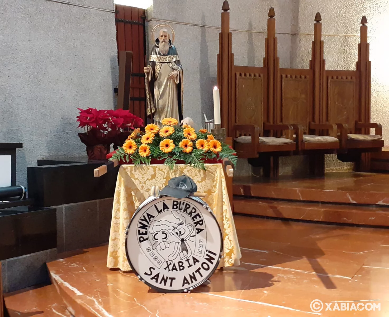 Imagen de San Antonio en la Parroquia Nuestra Señora de Loreto