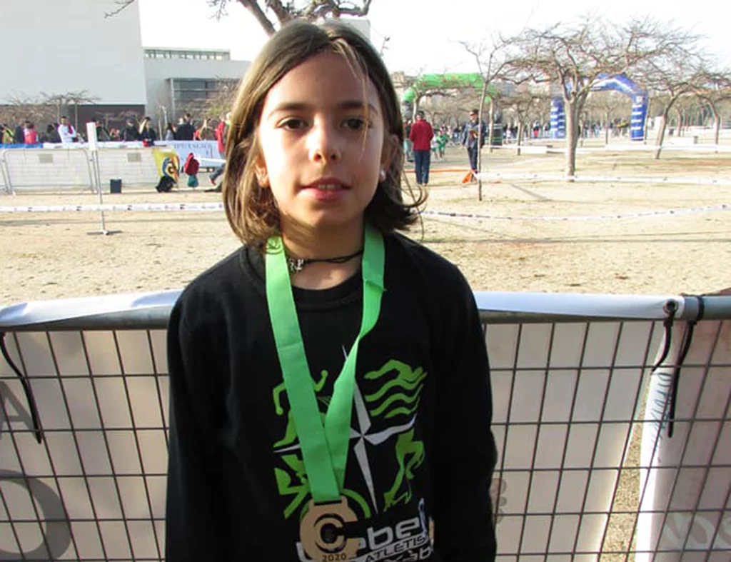 Edurne Mata cuarta clasificad en Sub 10