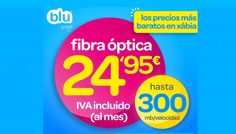 Fibra óptica en Xàbia - Blu