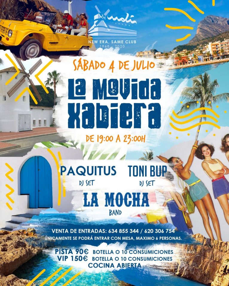 El Moli Jávea celebra la Movida Xabiera