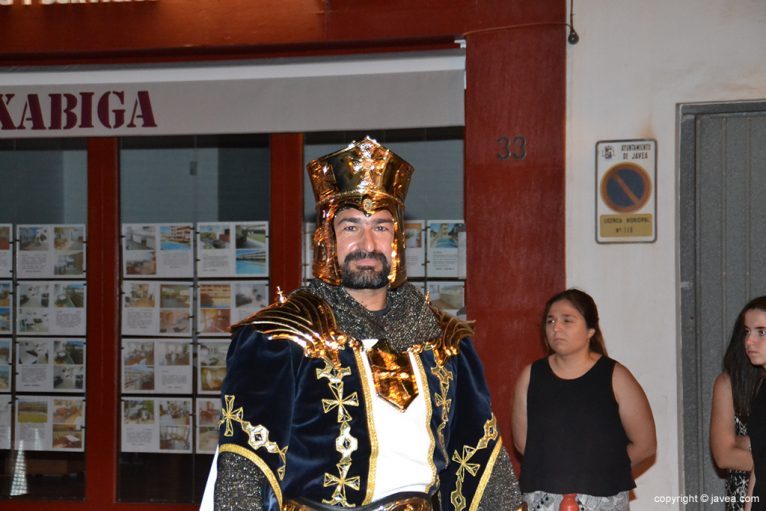 Cabo de escuadra masculino de la Filà Ballesters