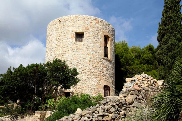 Molino remodelado en La Plana de Xàbia