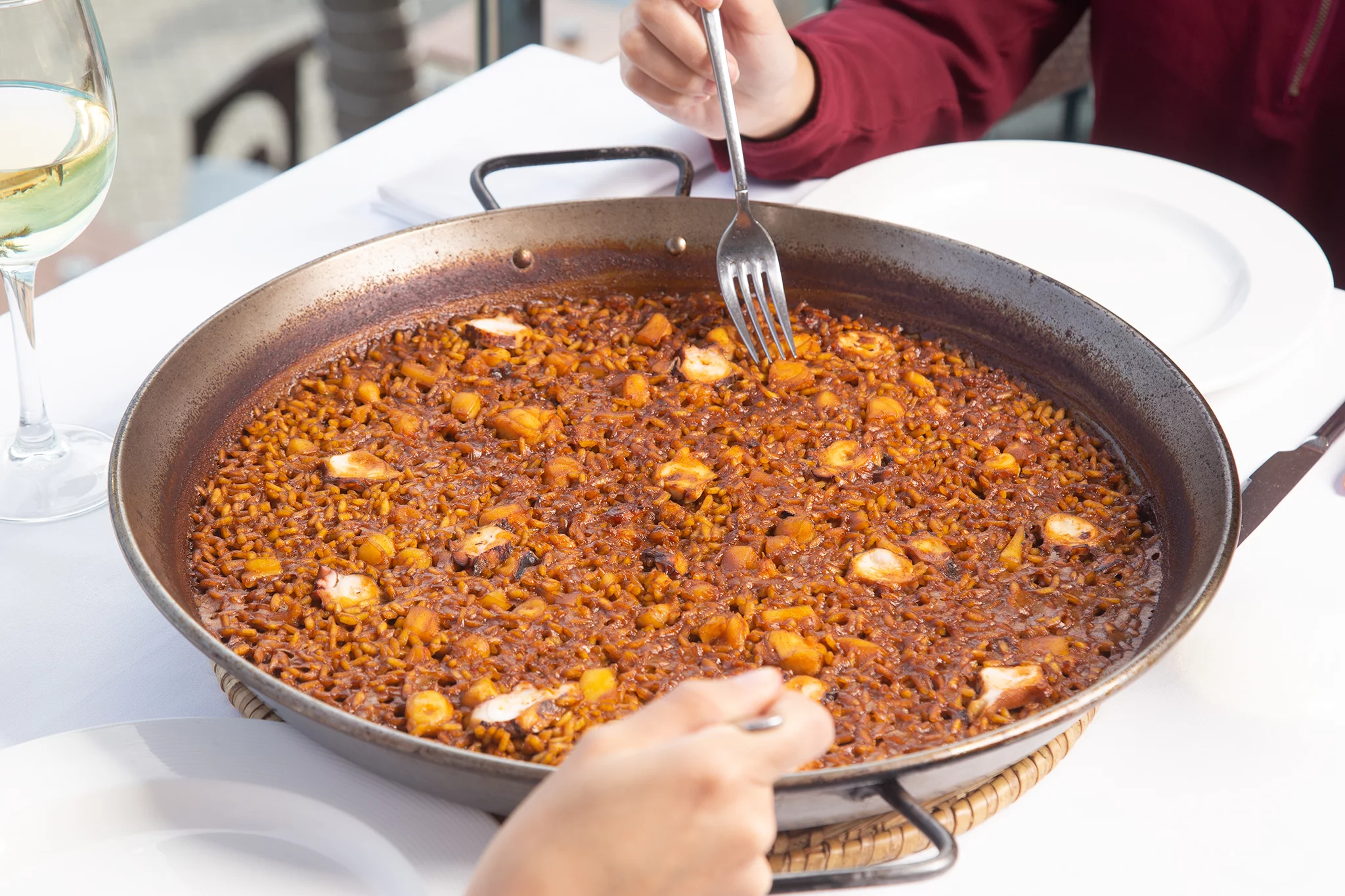 Paella de pulpo de Restaurante Noray